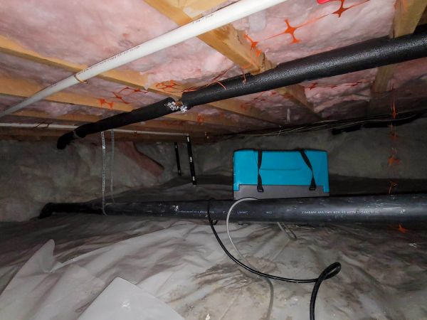 Crawl Space Water Remediation in Plant City