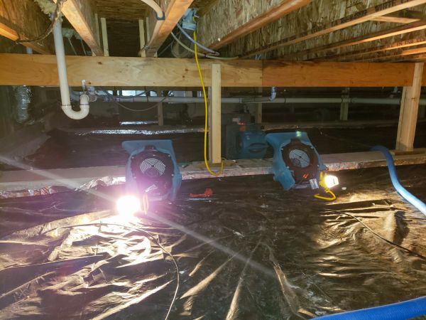 Crawlspace Water Removal in Plant City